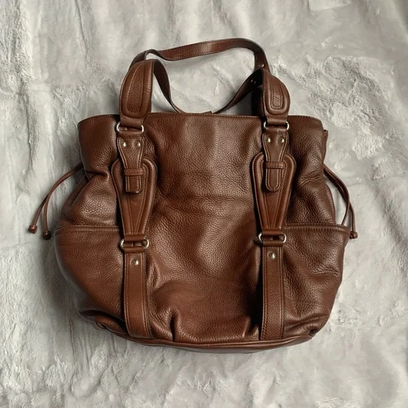 Beautiful brown leather Michael Kors bag. - Picture 4 of 13